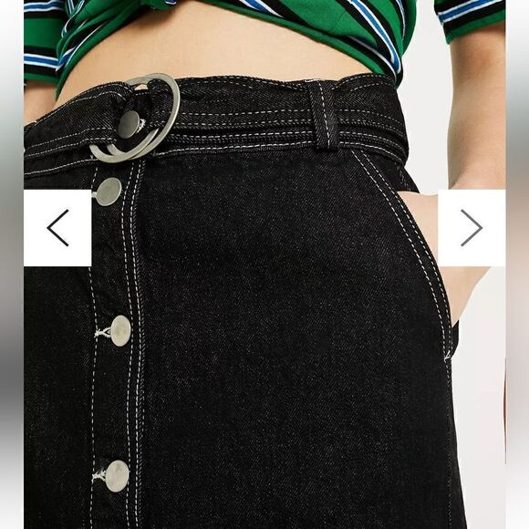 BDG Urban Outfitters denim button down pencil skirt - Picture 7 of 7